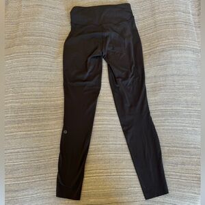 Base Pace High Rise Lululemon Leggings, Brushed Nulu